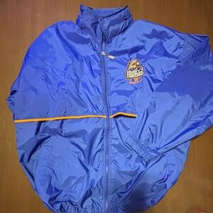 WALT DISNEY VINTAGE GOOFYS RACE AND A HALF CHALLENGE JACKET 2007 SIZE LARGE